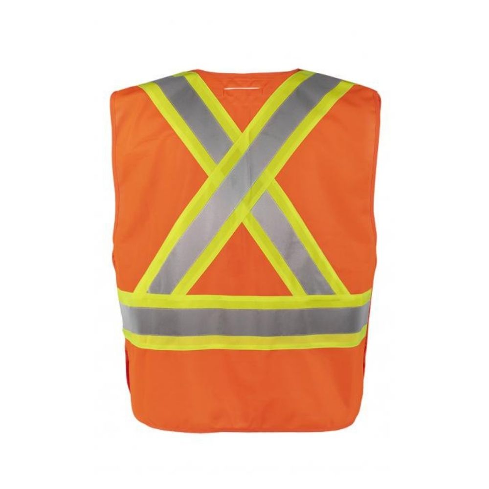 Terra Hi-Vis Tear Away Vest - Orange 116600OR