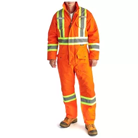 Terra Men's High Visibility Insulated Winter Coverall 116571OR - Orange