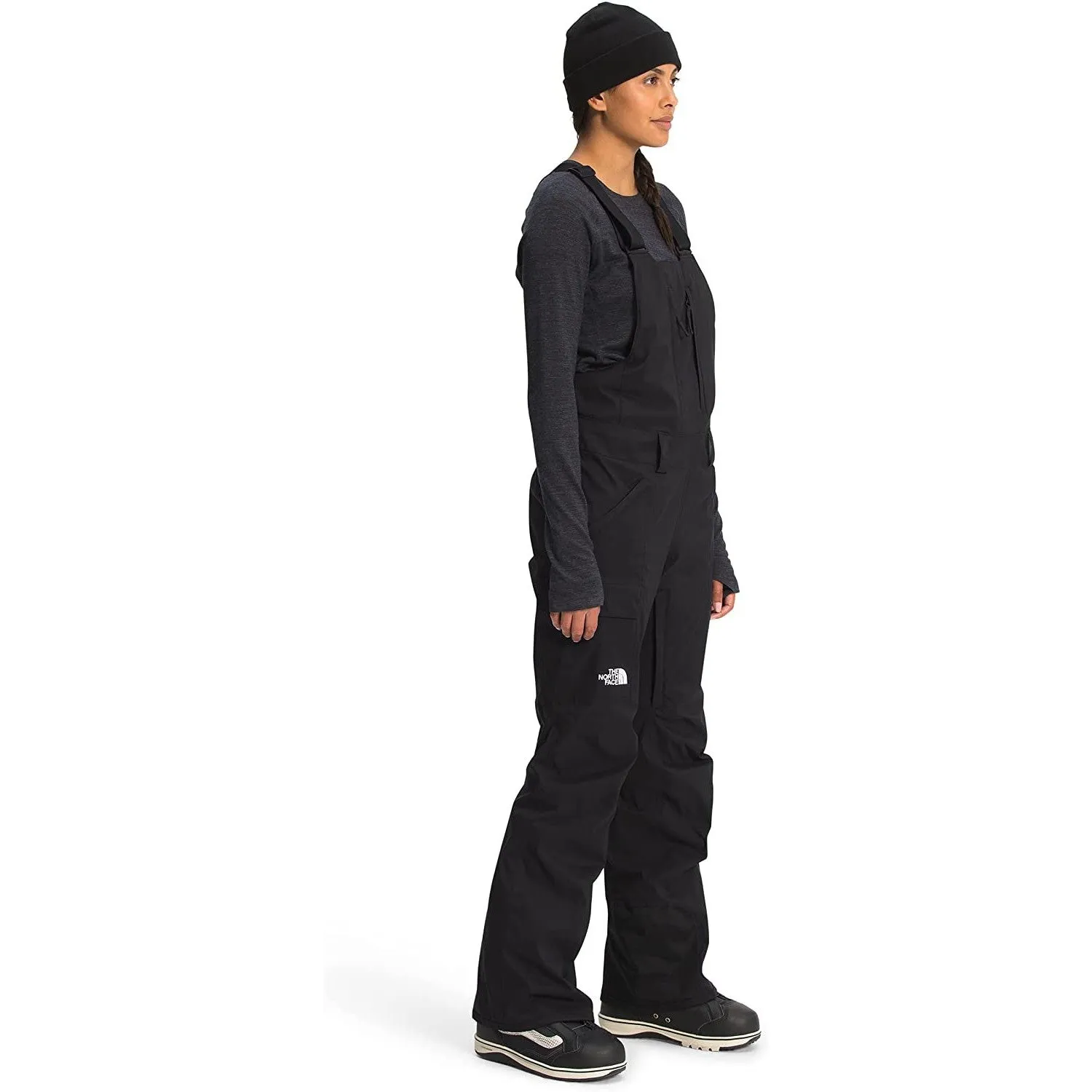 THE NORTH FACE Women's Freedom Bib (Standard and Plus Size), TNF Black, X-Large Long