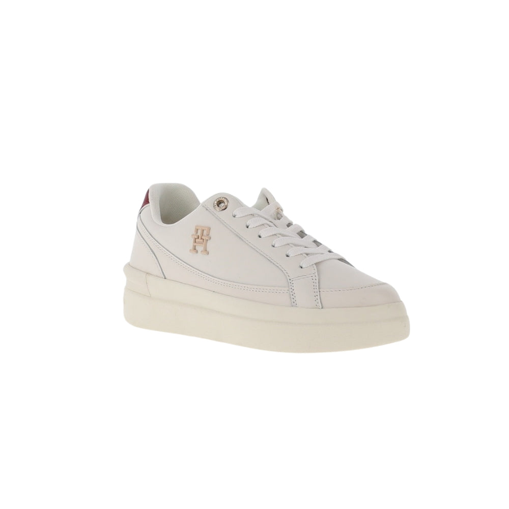 Tommy Hilfiger Fw07568 Ftw Th Elevated Court Sneaker  White