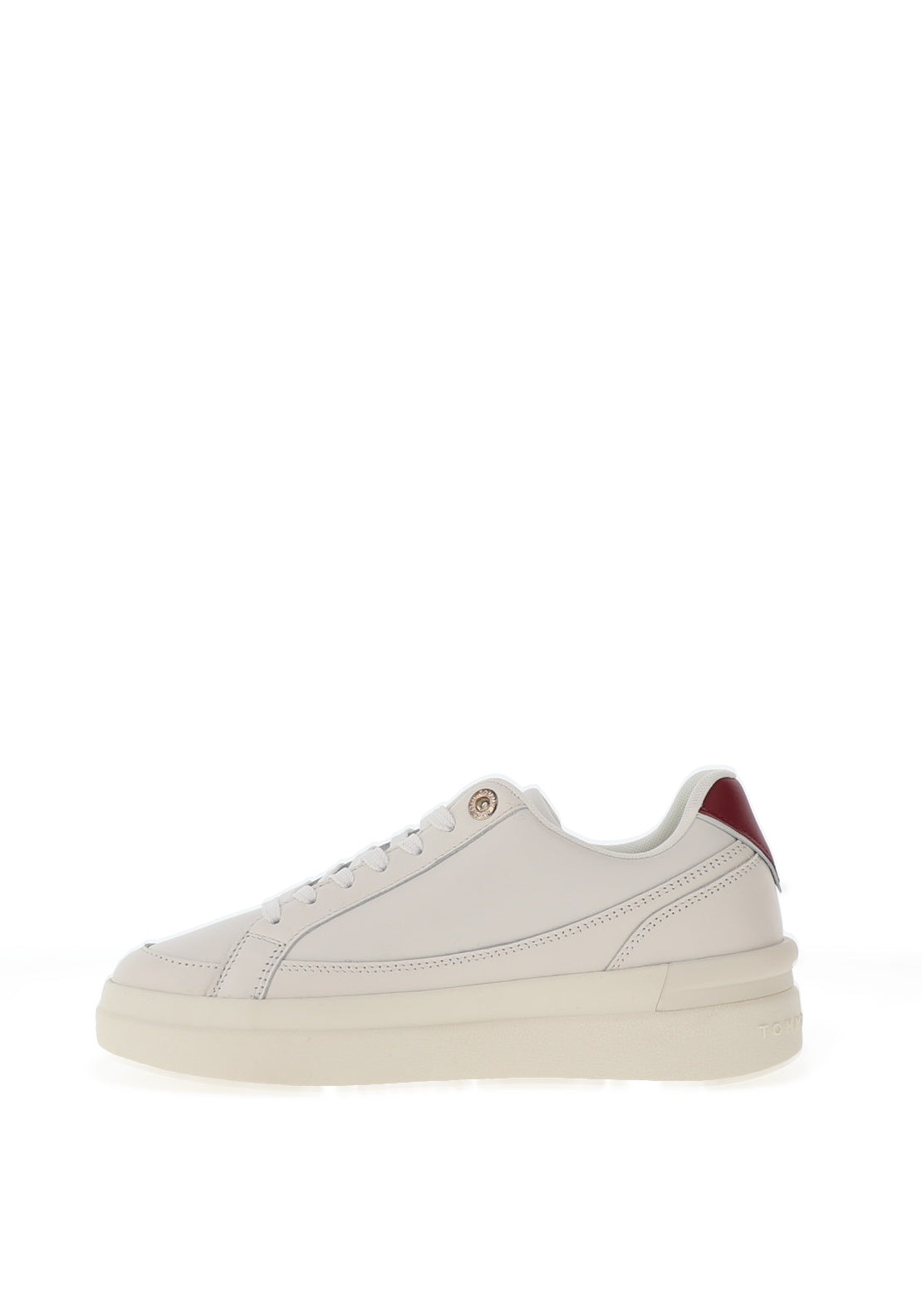 Tommy Hilfiger Fw07568 Ftw Th Elevated Court Sneaker  White