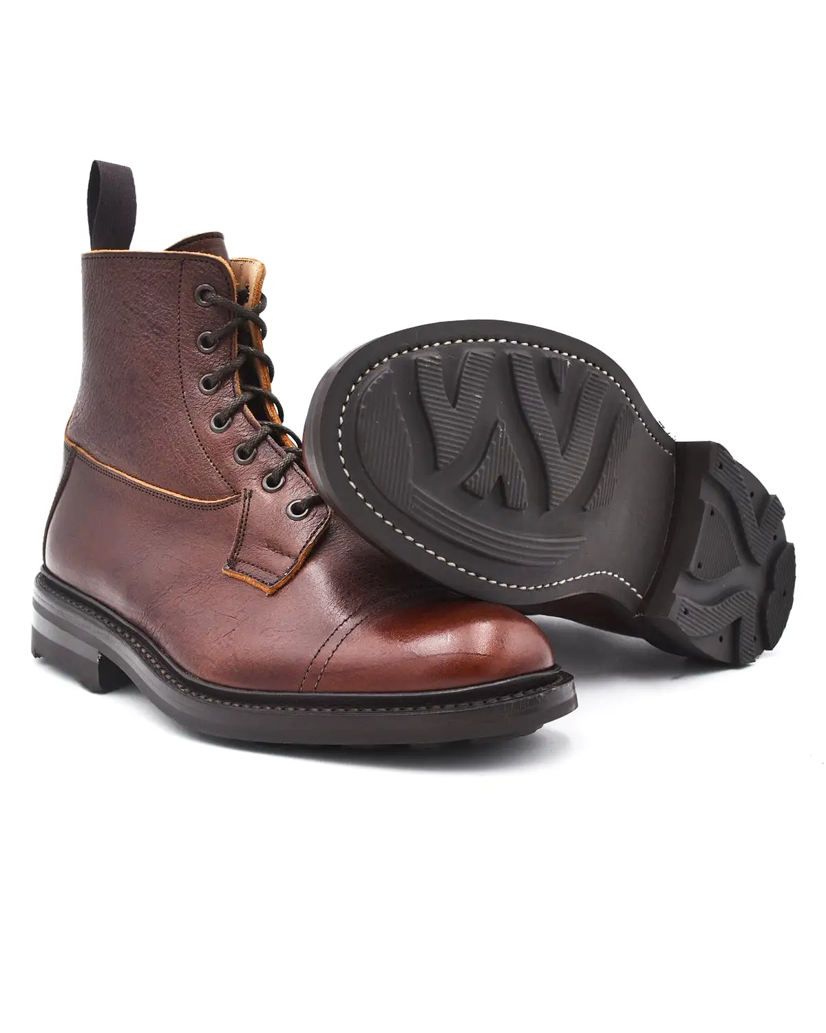 Trickers Grassmere Caramel Brown Kudu Boot