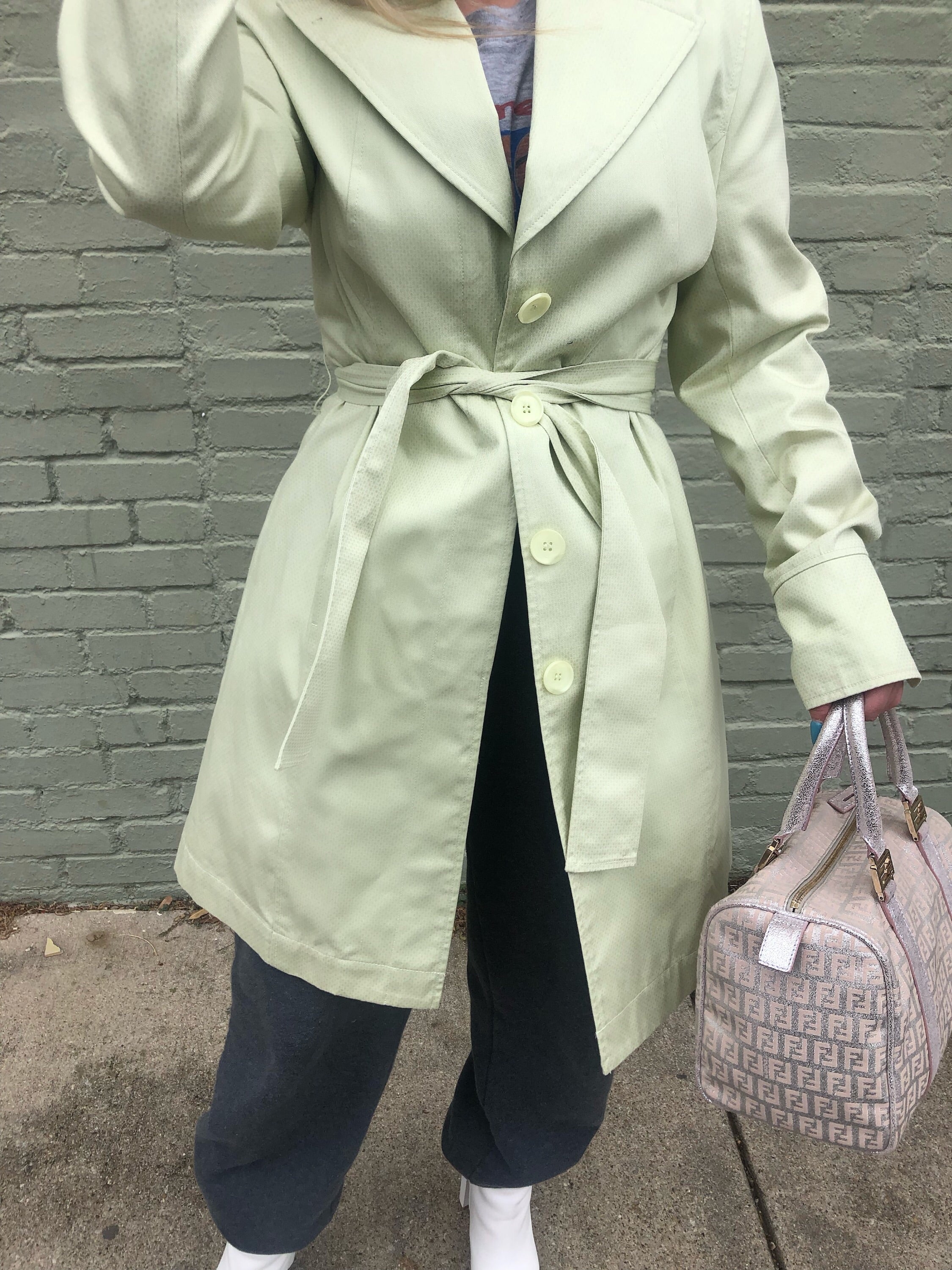 Vintage Reba trench coat