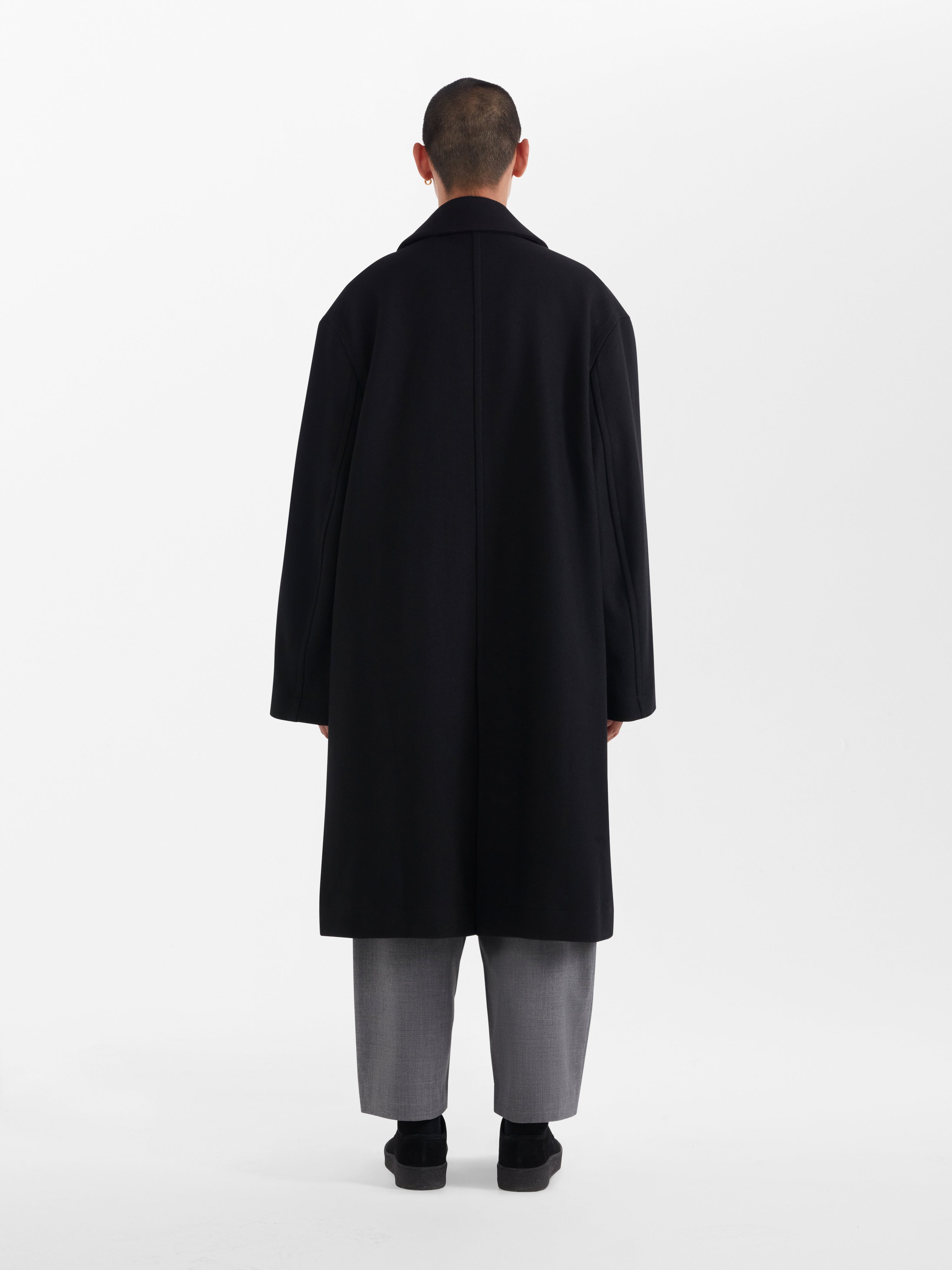 Wain Coat in Black