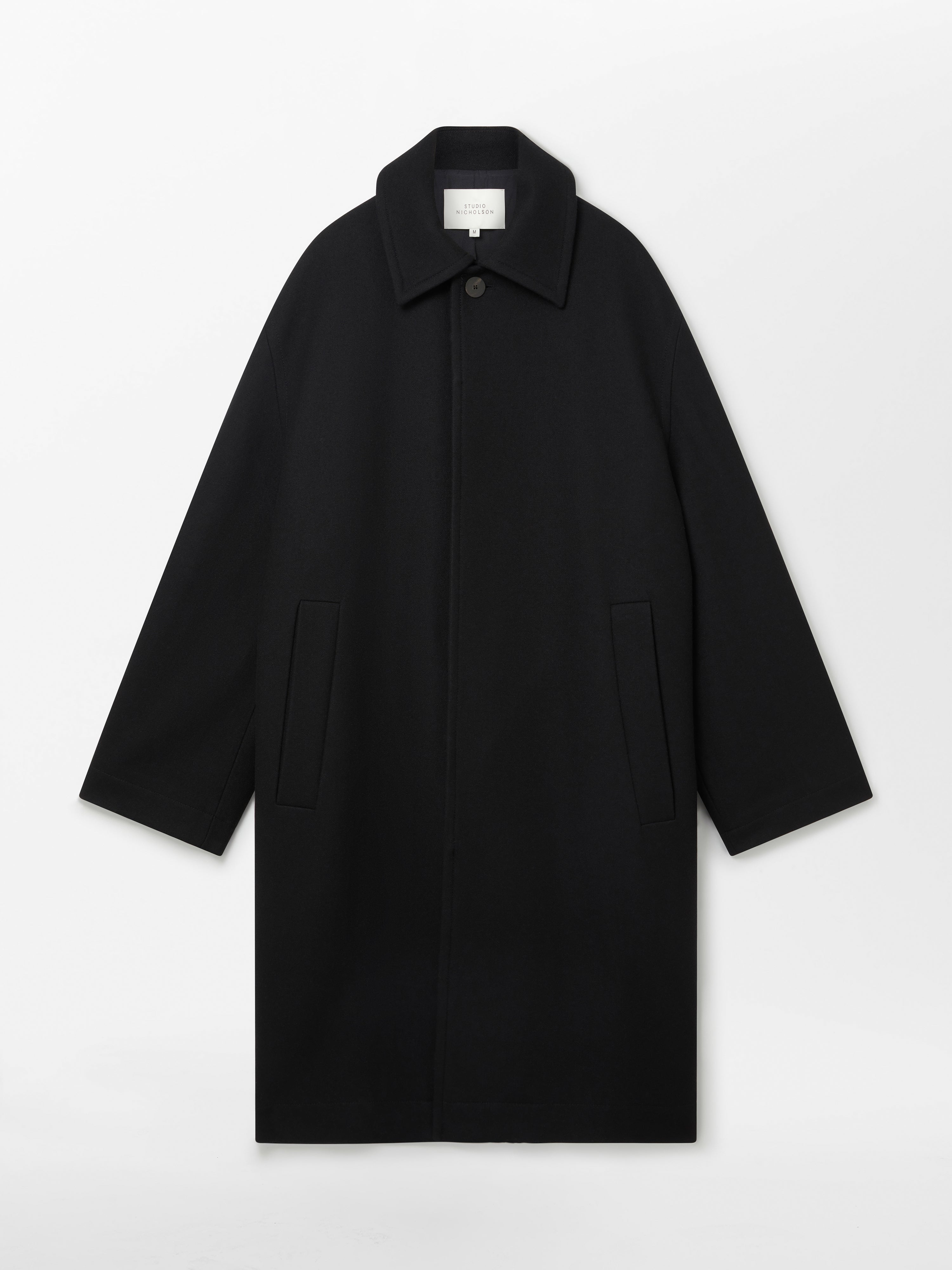 Wain Coat in Black