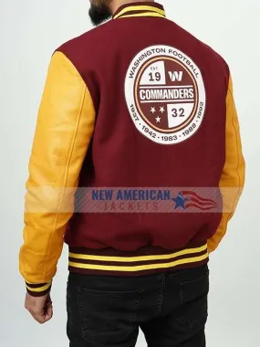 Washington Commanders Letterman Jacket - New American Jackets