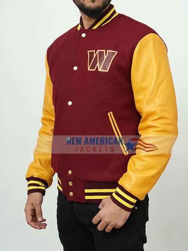 Washington Commanders Letterman Jacket - New American Jackets