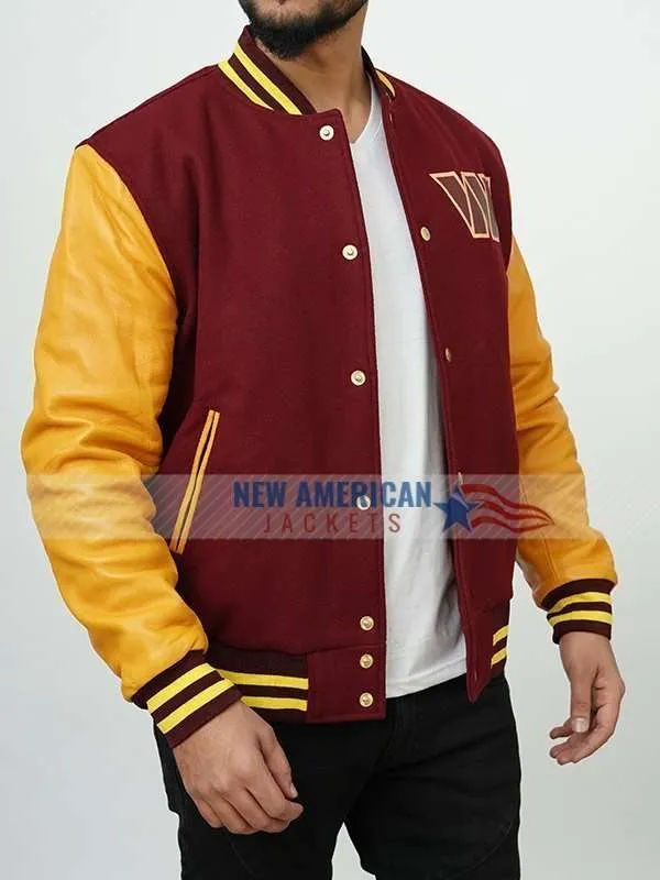 Washington Commanders Letterman Jacket - New American Jackets