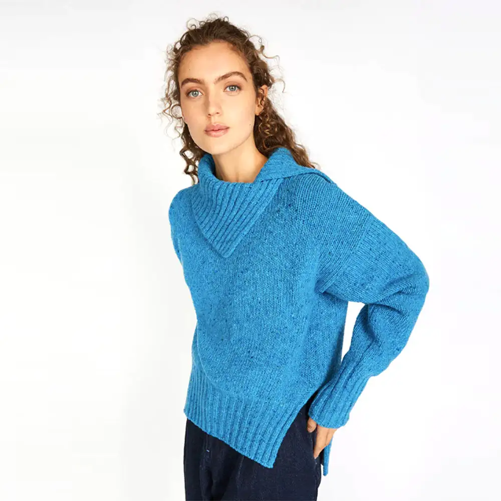 Wilde Slouchy Funnell Neck Sweater