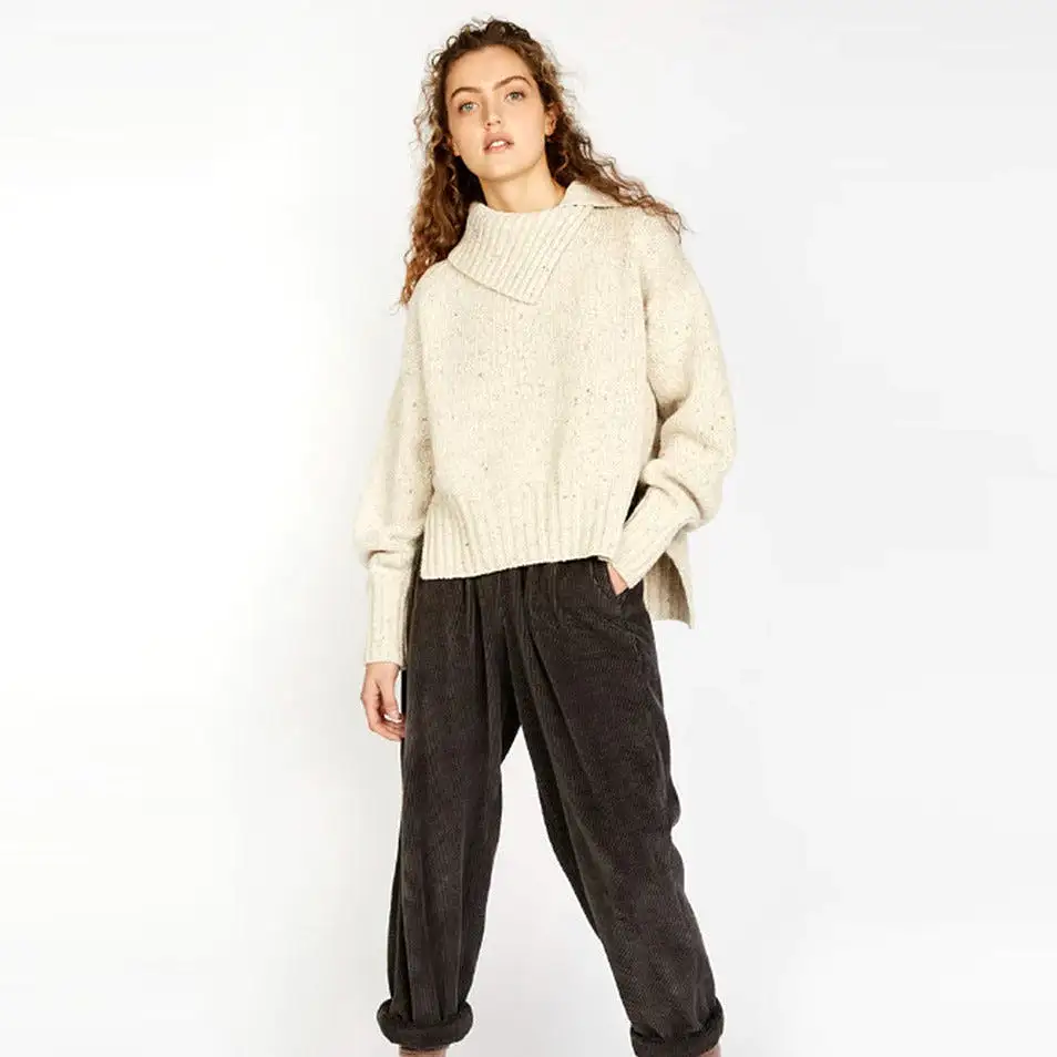 Wilde Slouchy Funnell Neck Sweater