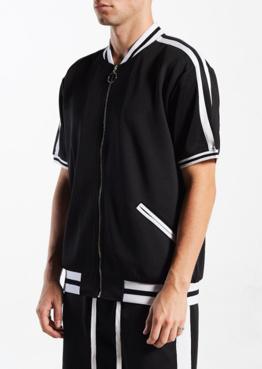 Winston Track Top Blk/Wht