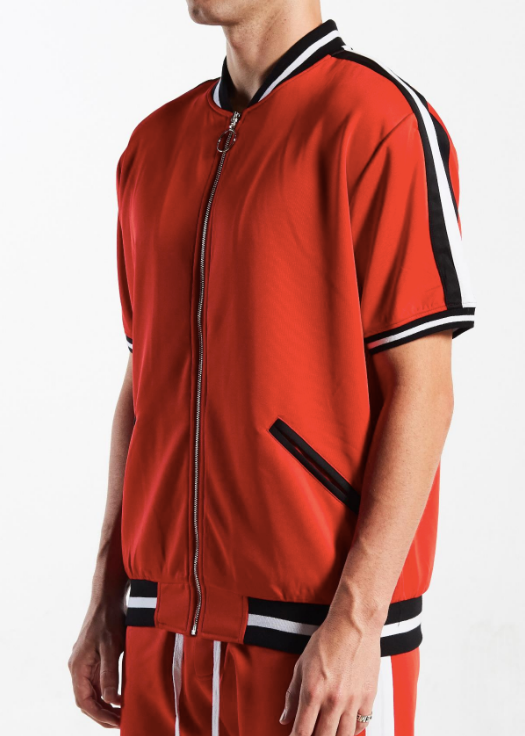 Winston Track Top Red/Wht