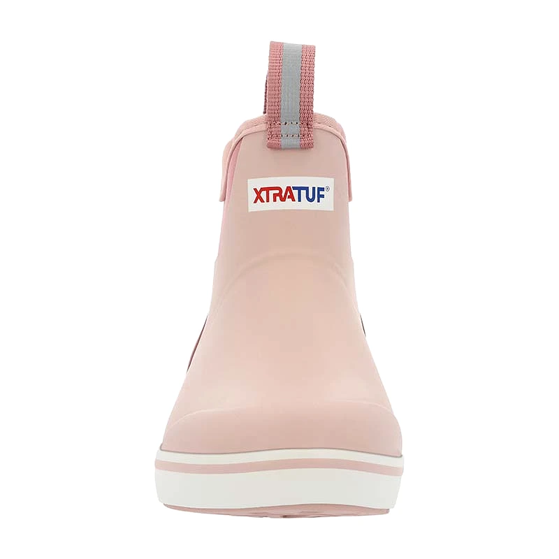 Women's 6 Inch Ankle Deck Boot in Blush Pink